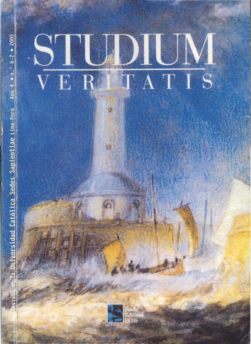 					Ver Vol. 4 Núm. 6-7 (2005): Studium Veritatis
				