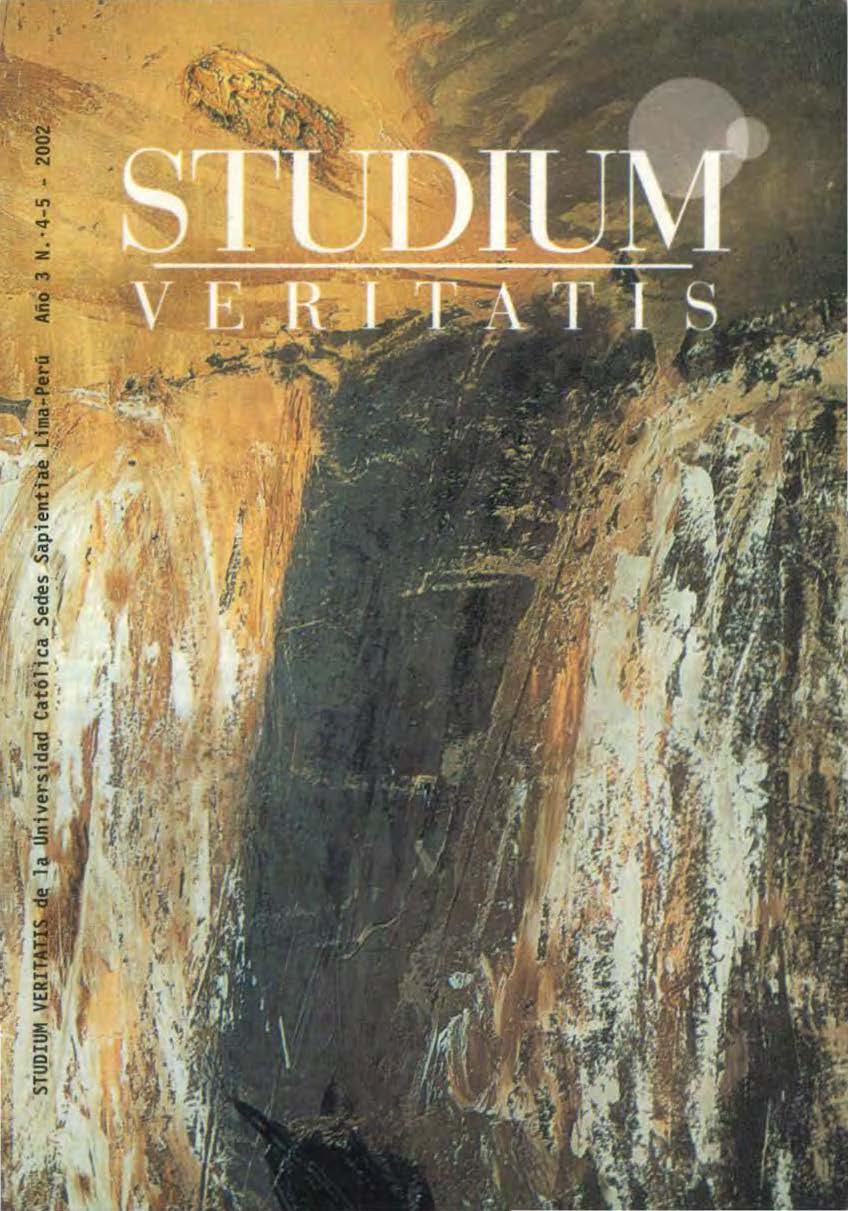 					Ver Vol. 3 Núm. 4-5 (2002): Studium Veritatis
				