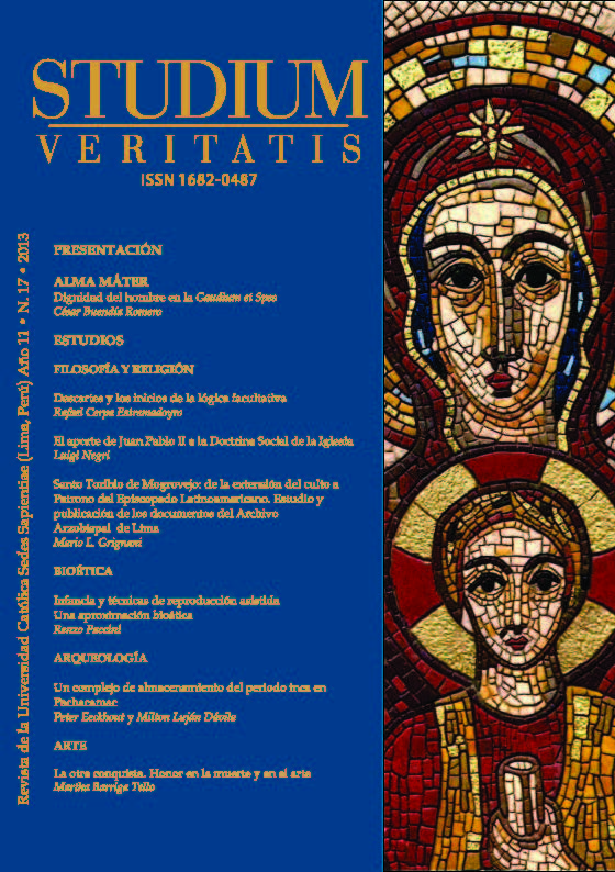 					Ver Vol. 11 Núm. 17 (2013): Studium Veritatis
				