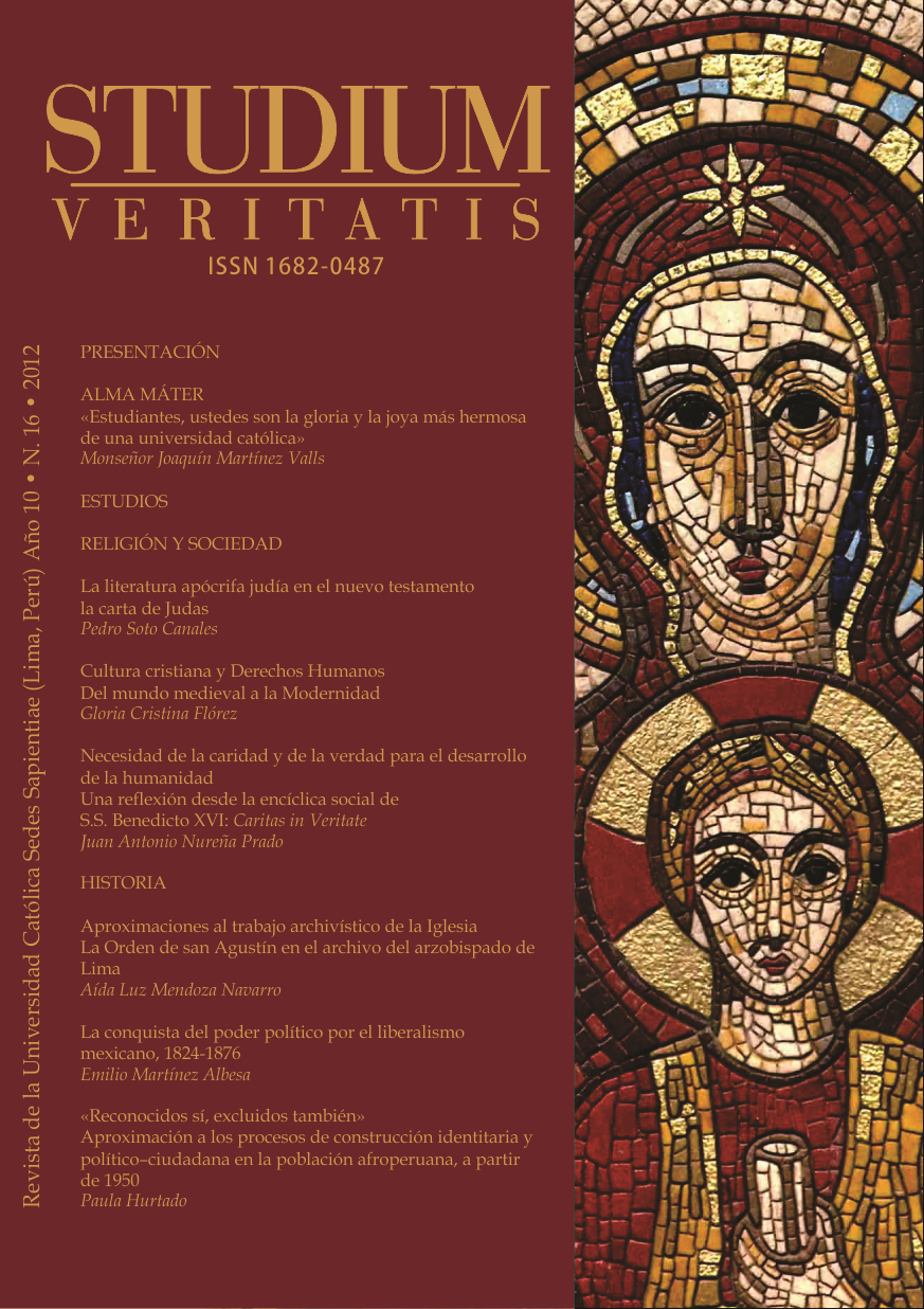 					Ver Vol. 10 Núm. 16 (2012): Studium Veritatis
				