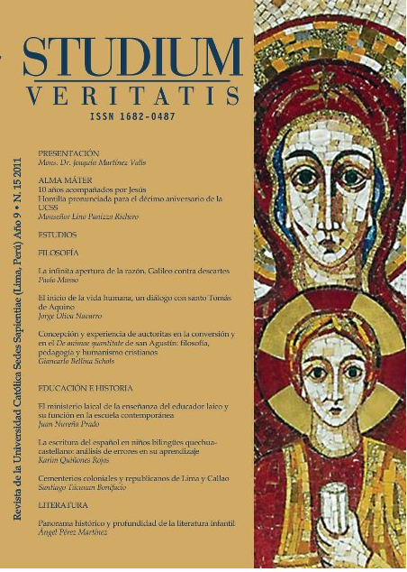 					Ver Vol. 9 Núm. 15 (2011): Studium Veritatis
				